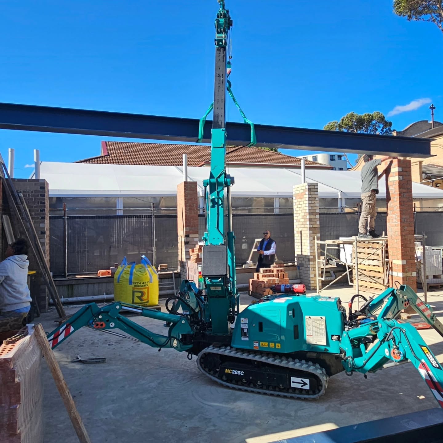 Steel installation photo 1